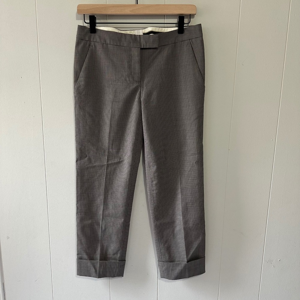 Theory 100% Virgin Wool ankle pants Y2k Minimalist Women's